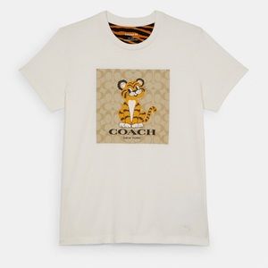 Coach Signature Tiger T Shirt